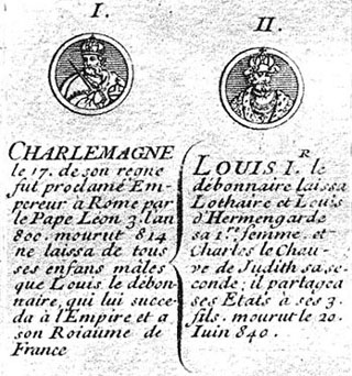 Charlemagne et Louis Ier