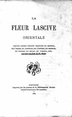 Fleurs lascives